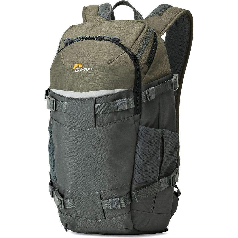 Lowepro Flipside Trek BP 350 AW Backpack (Gray/Dark Green) Lowepro Bag - BackPack