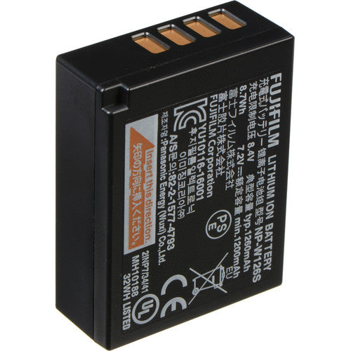 FUJIFILM NP-W126S Demo Battery KAMERAZ Camera Batteries