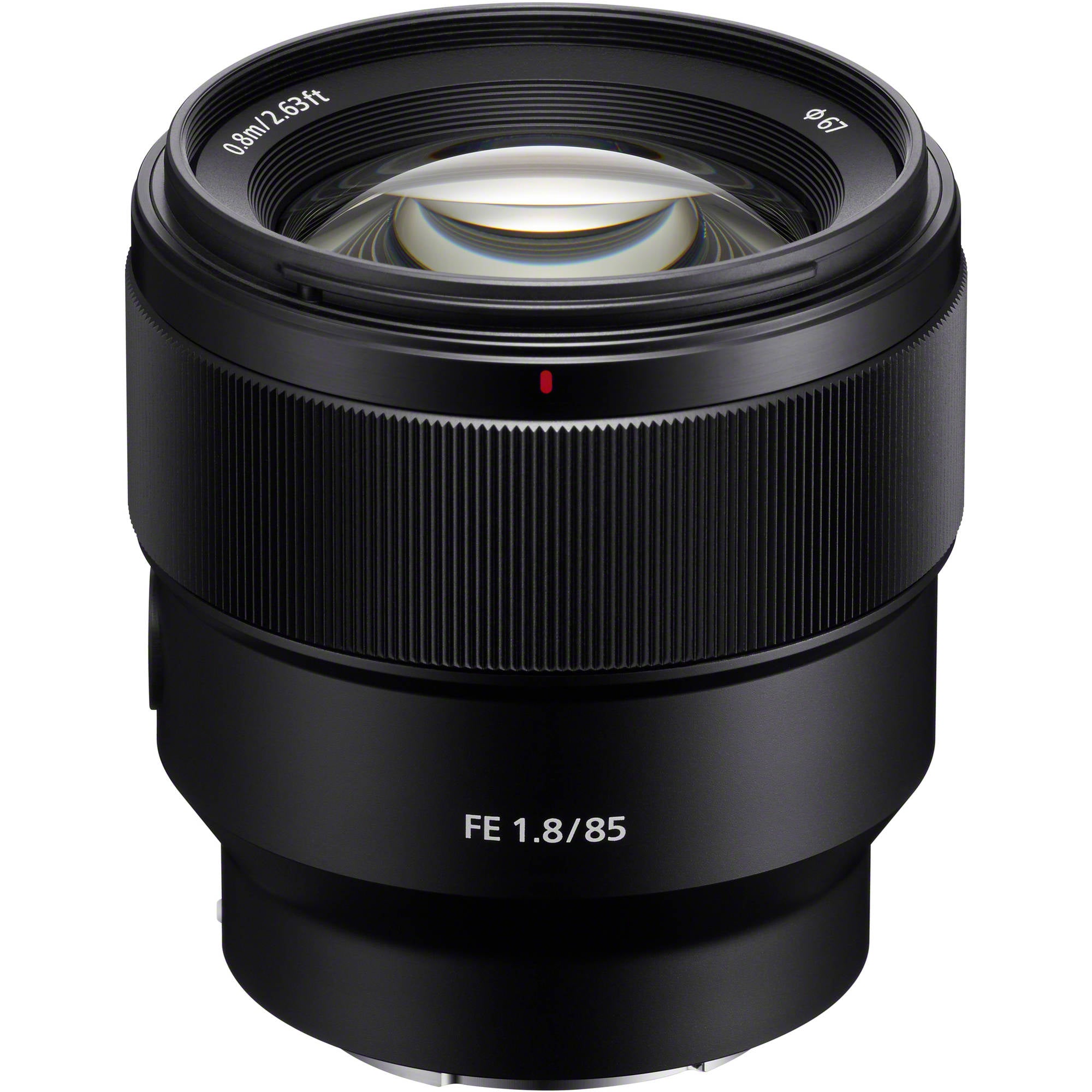 Sony FE 85mm f/1.8 Lens (E Mount Full Frame) Sony Lens - Mirrorless Fixed Focal Length