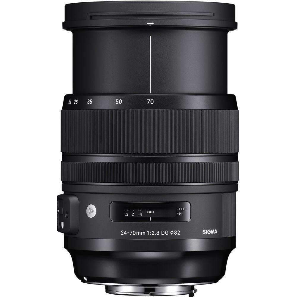 Sigma 24-70mm f/2.8 DG OS HSM Art Lens for Nikon F Mount Sigma Lens - DSLR Zoom