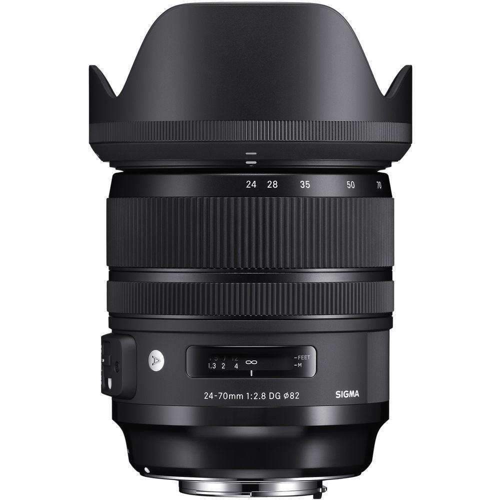 Sigma 24-70mm f/2.8 DG OS HSM Art Lens for Canon EF Mount Sigma Lens - DSLR Zoom
