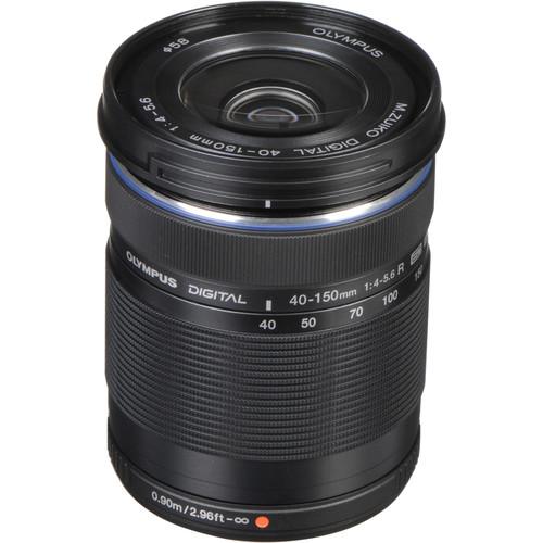 OM SYSTEM M.Zuiko Digital ED 40-150mm f/4-5.6 R Lens (Black) OM SYSTEM Lens - Mirrorless Zoom