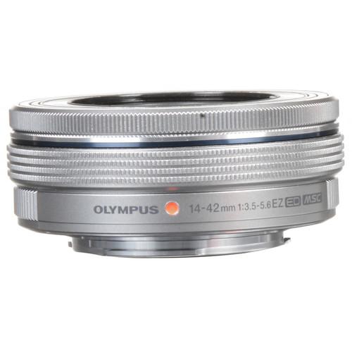 OM SYSTEM M.Zuiko Digital ED 14-42mm f/3.5-5.6 EZ Lens (Silver) OM SYSTEM Lens - Mirrorless Zoom