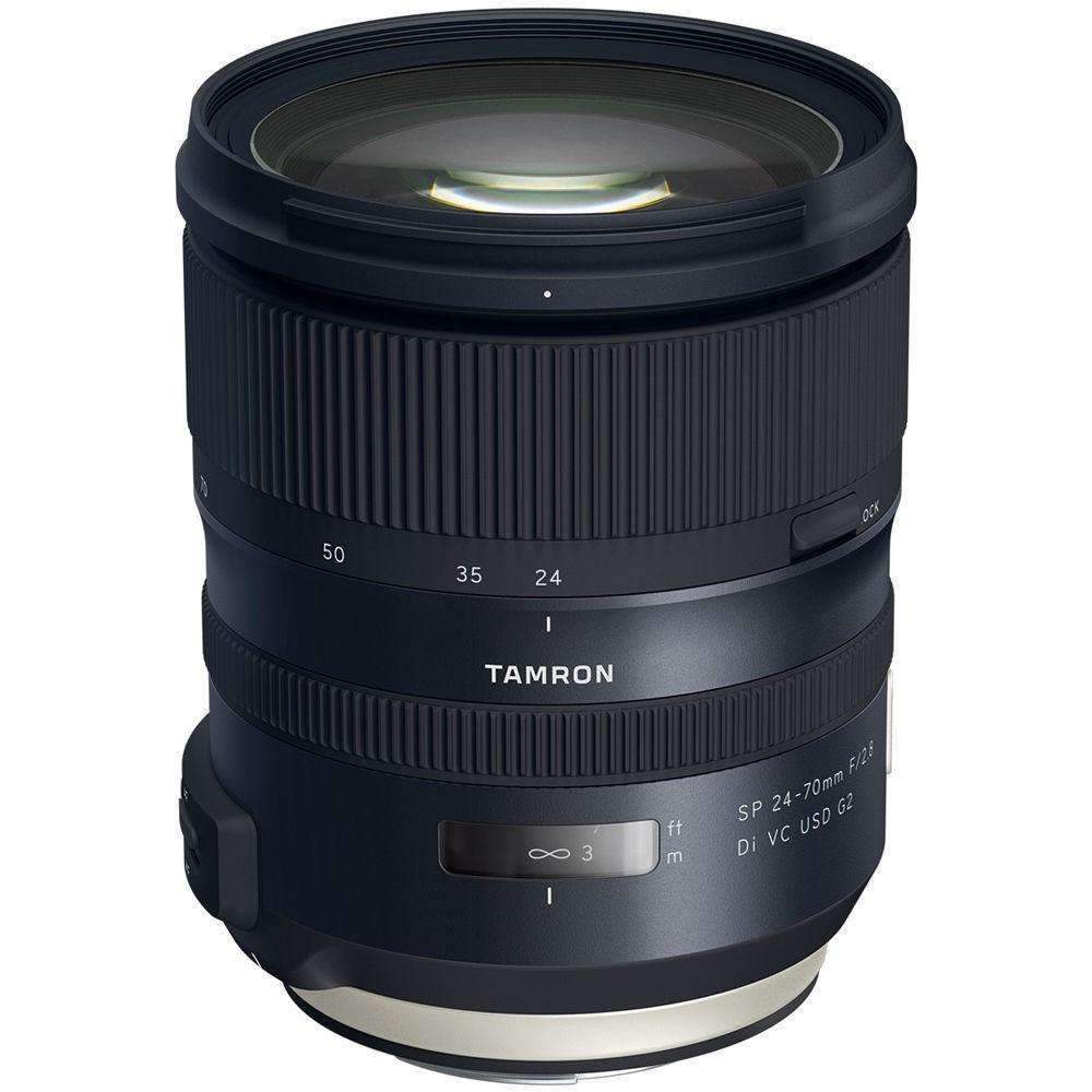 Tamron SP 24-70mm f/2.8 Di VC USD G2 Lens (Canon) Tamron Lens - DSLR Zoom