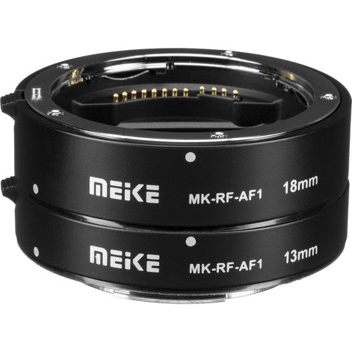 Meike MK-RF-AF1 13mm and 18mm Extension Tubes for Canon RF Meike Extension Tube