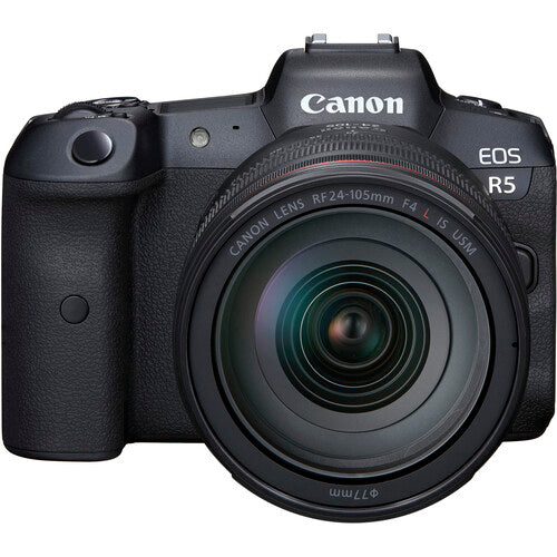 Canon EOS R5 Mirrorless Camera with 24-105mm f/4 Lens Canon Mirrorless