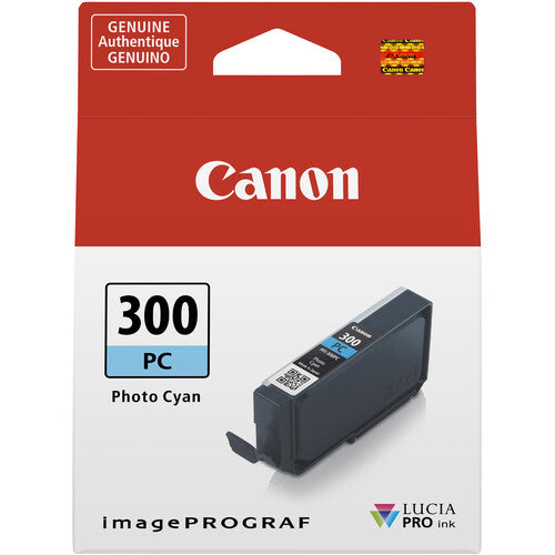 Canon PFI-300 Photo Cyan Ink Tank Canon Printer Ink