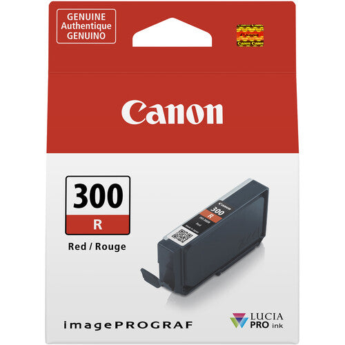Canon PFI-300 Red Ink Tank Canon Inkjet Paper