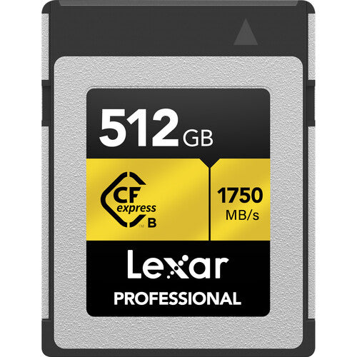 Lexar 512GB Professional CFexpress Type-B Memory Card Lexar CFExpress