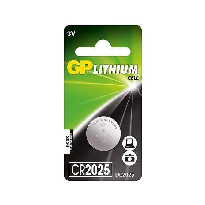GP Batteries Lithium CR2025 Cell GP Batteries Disposable Batteries