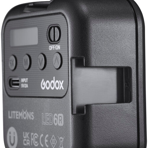 Godox LED6R Litemons RGB Pocket Size LED Video Light Godox Continuous Lighting