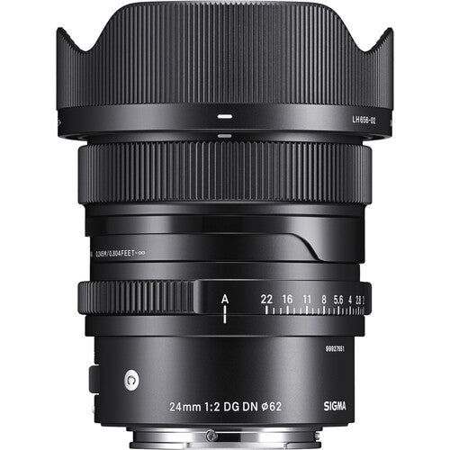 Sigma 24mm f/2 DG DN Contemporary Lens for Sony E Sigma Lens - Mirrorless Fixed Focal Length