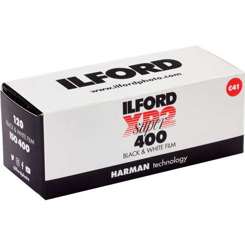 Ilford XP2 Super Black and White Negative Film (120mm) Ilford 35mm & 120mm Film