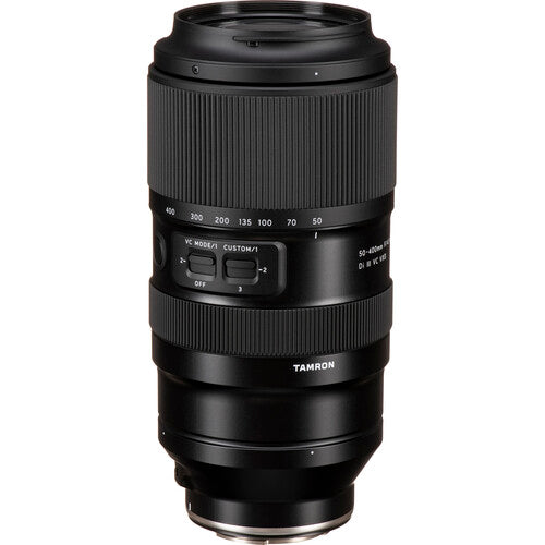 Tamron 50-400mm f/4.5-6.3 Di III VC VXD Lens for Sony E Tamron Lens - Mirrorless Zoom