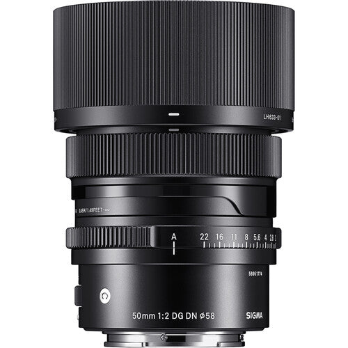 Sigma 50mm f/2 DG DN Contemporary Lens - Sony E Sigma Lens - Mirrorless Fixed Focal Length