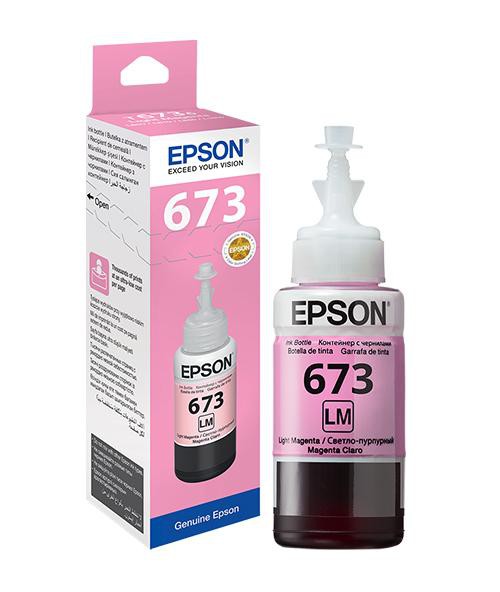 Epson T6736 Light Magenta Ink Bottle 70ml Epson Printer Ink