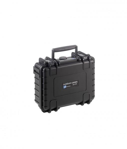 B&W International Type 500 Hard Case Black with Foam B&W International Hard Case