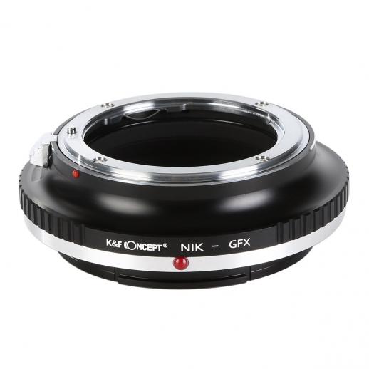 Nikon F Lenses to Fuji GFX Mount Camera Adapter K&F Concept Lens Mount Adapter