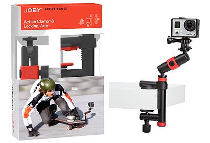Joby Action Clamp with Locking Arm Joby GoPro Accessories
