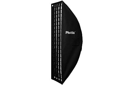 Phottix Solas Strip Softbox with Grid 40x180cm Phottix Flash Accessories