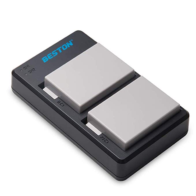 Beston LP-E8 2x Battery pack with charger for Canon Beston Rechargeable Batteries