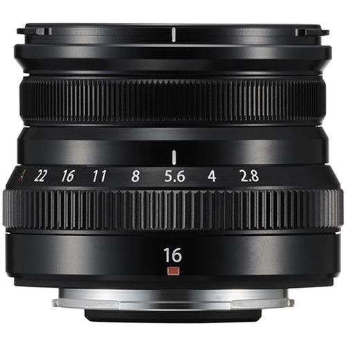FUJIFILM XF 16mm f/2.8 R WR Black Fujifilm Lens - Mirrorless Fixed Focal Length