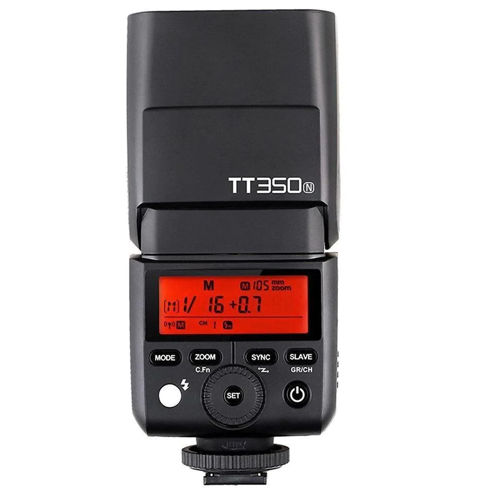 Godox TT350N Mini Thinklite TTL Flash for Nikon Cameras Godox TTL Flash