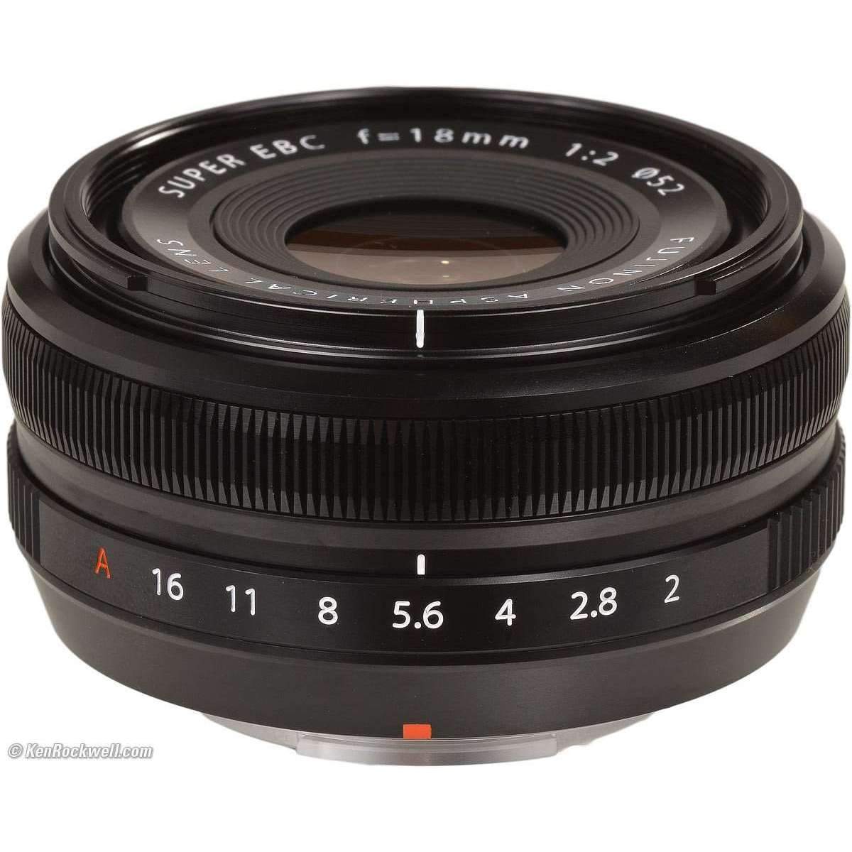 FUJIFILM XF 18mm f/2 R Fujifilm Lens - Mirrorless Fixed Focal Length