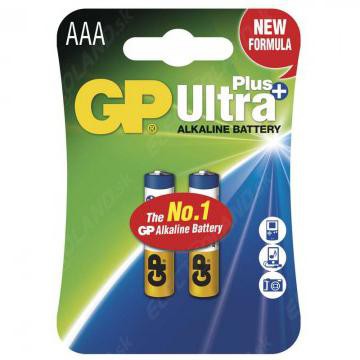 GP Ultra Plus AAA Battery (2 Pack) GP Batteries Disposable Batteries