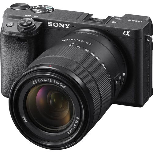 Sony Alpha a6400 Mirrorless Digital Camera with 18-135mm Lens Sony Mirrorless