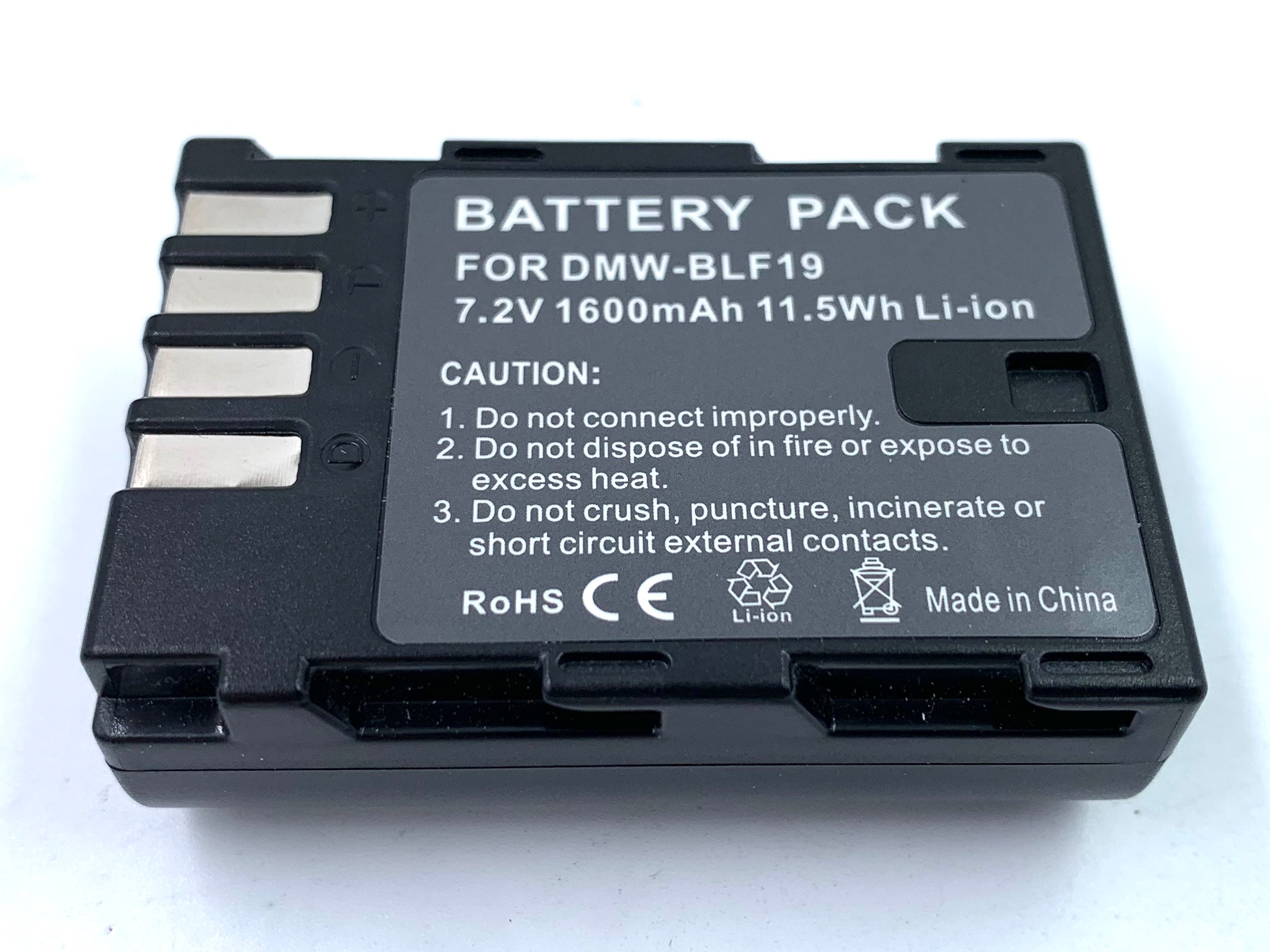 GPB DMW-BLF19 Li-ion Battery Panasonic Camera Batteries
