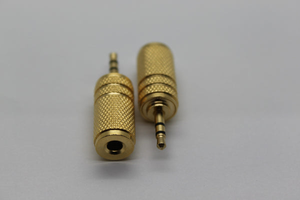 3.5 Female Stereo to 2.5mm Male Stereo Adapter Cyberdyne Audio Accessories
