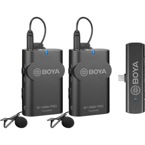 BOYA WM4 Wireless Microphone System for Android and other Type-C devices Boya Microphone