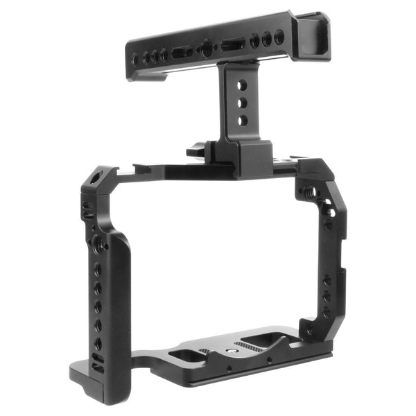 KAMERAZ Cage for Sony A7RIV/A7SIII/A&IV with NATO Rail Handle KAMERAZ Video Stabilisation & Rigs