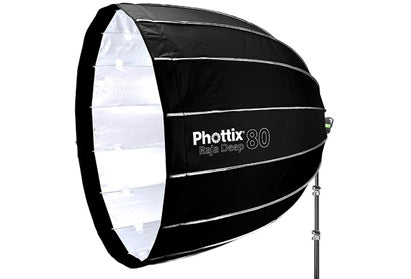 Phottix Raja Deep Quick-Folding Octa Softbox 80cm Phottix Reflectors & Diffusers
