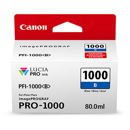 Canon PFI-1000 B LUCIA PRO Blue Ink Tank (80ml) Canon Printer Ink