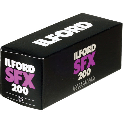 Ilford SFX 200 Black and White Negative Film (120mm) Ilford 35mm & 120mm Film