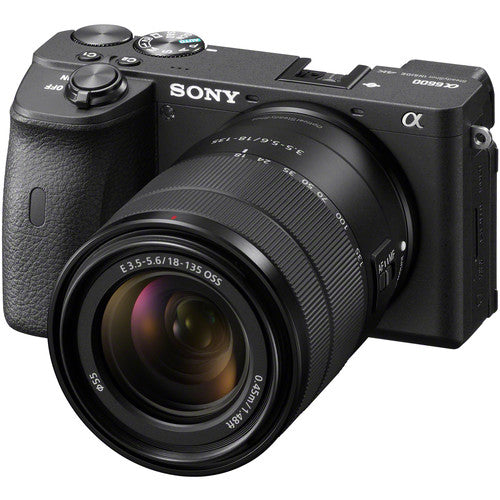 Sony Alpha a6600 Mirrorless Digital Camera with 18-135mm Lens Sony Mirrorless