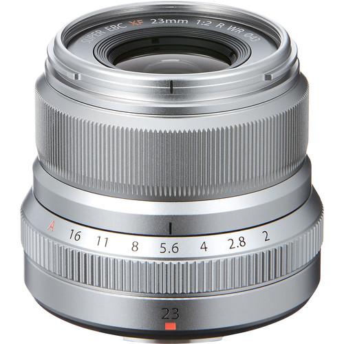 FUJIFILM XF 23mm f/2 R WR Lens (Silver) Fujifilm Lens - Mirrorless Fixed Focal Length