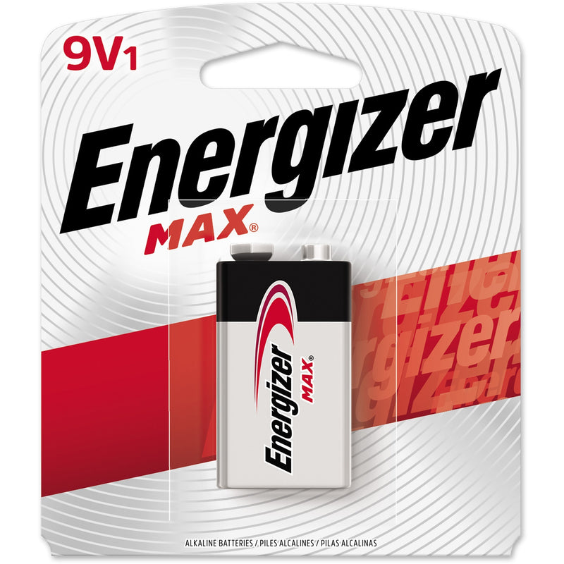 Energizer Max Alkaline  9V Battery Energizer Disposable Batteries
