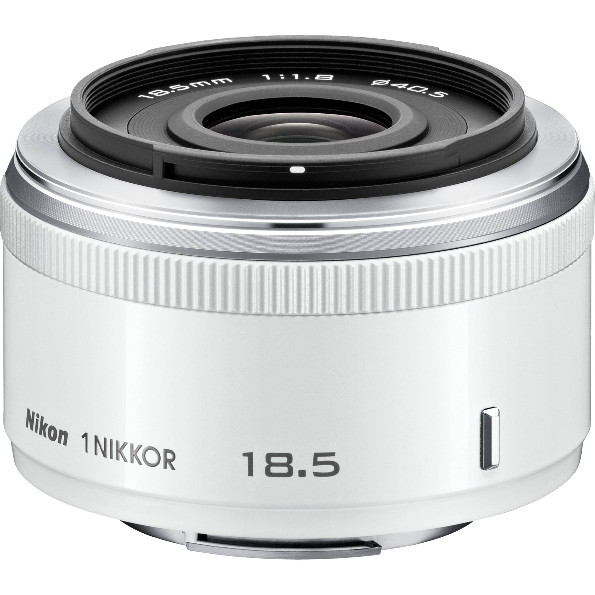 Used: Nikon 1 18.5mm f/1.8 White (for Nikon 1 CX System) [S06012302] Used Nikon Second Hand