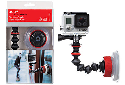 Joby Suction Cup with GorillaPod Arm Joby Suction Cup & Window Mounts