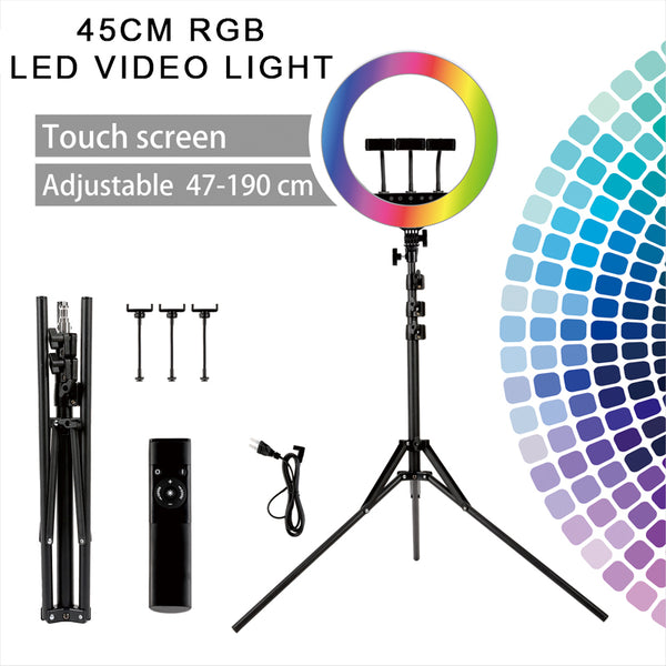 KAMERAZ 45cm RGB LED Video Ring Light kit KAMERAZ Macro Flash & Ring Light