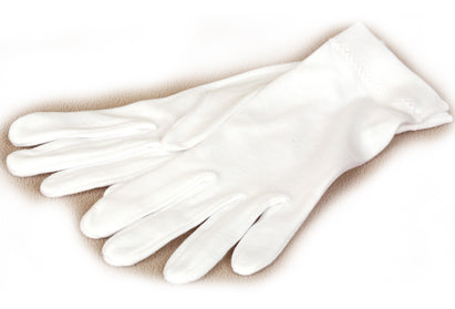 White Cotton Gloves - Pair (Medium) KAMERAZ Gloves