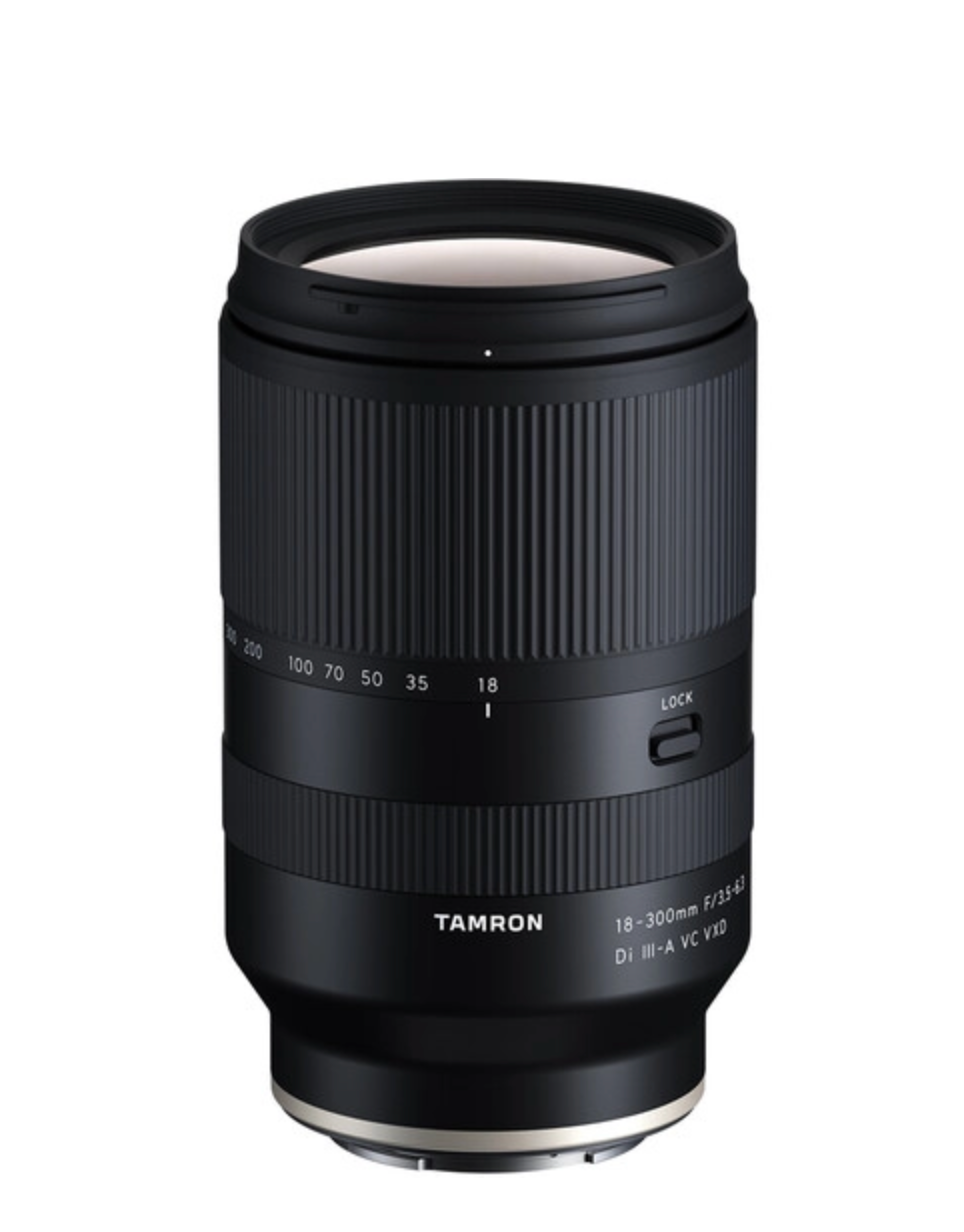 Tamron 18-300mm f/3.5-6.3 Di III-A VC VXD Lens for Sony E Tamron Lens - Mirrorless Zoom