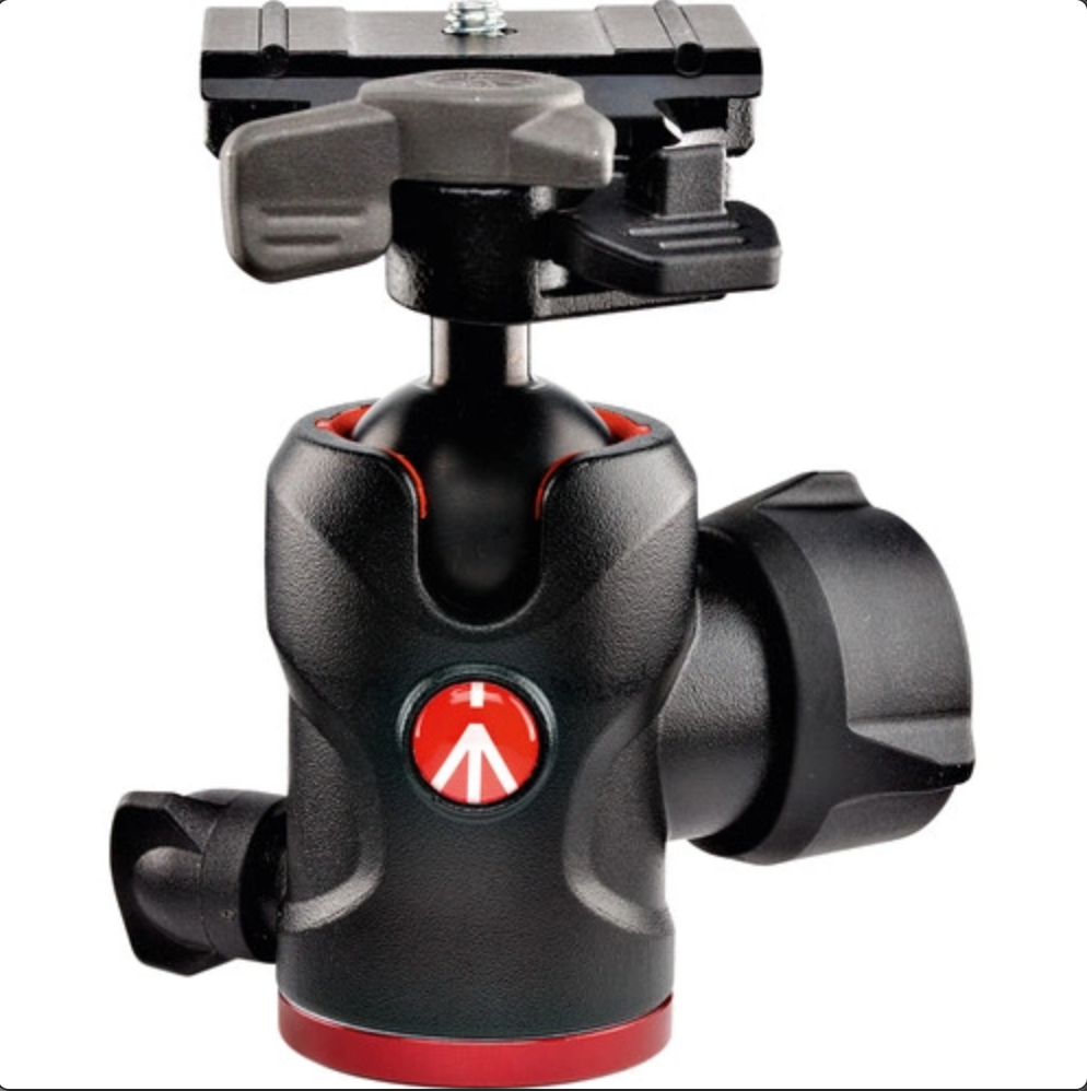 Manfrotto 494 Center Ball Head with 200PL-PRO Quick Release Plate Manfrotto Ball Head