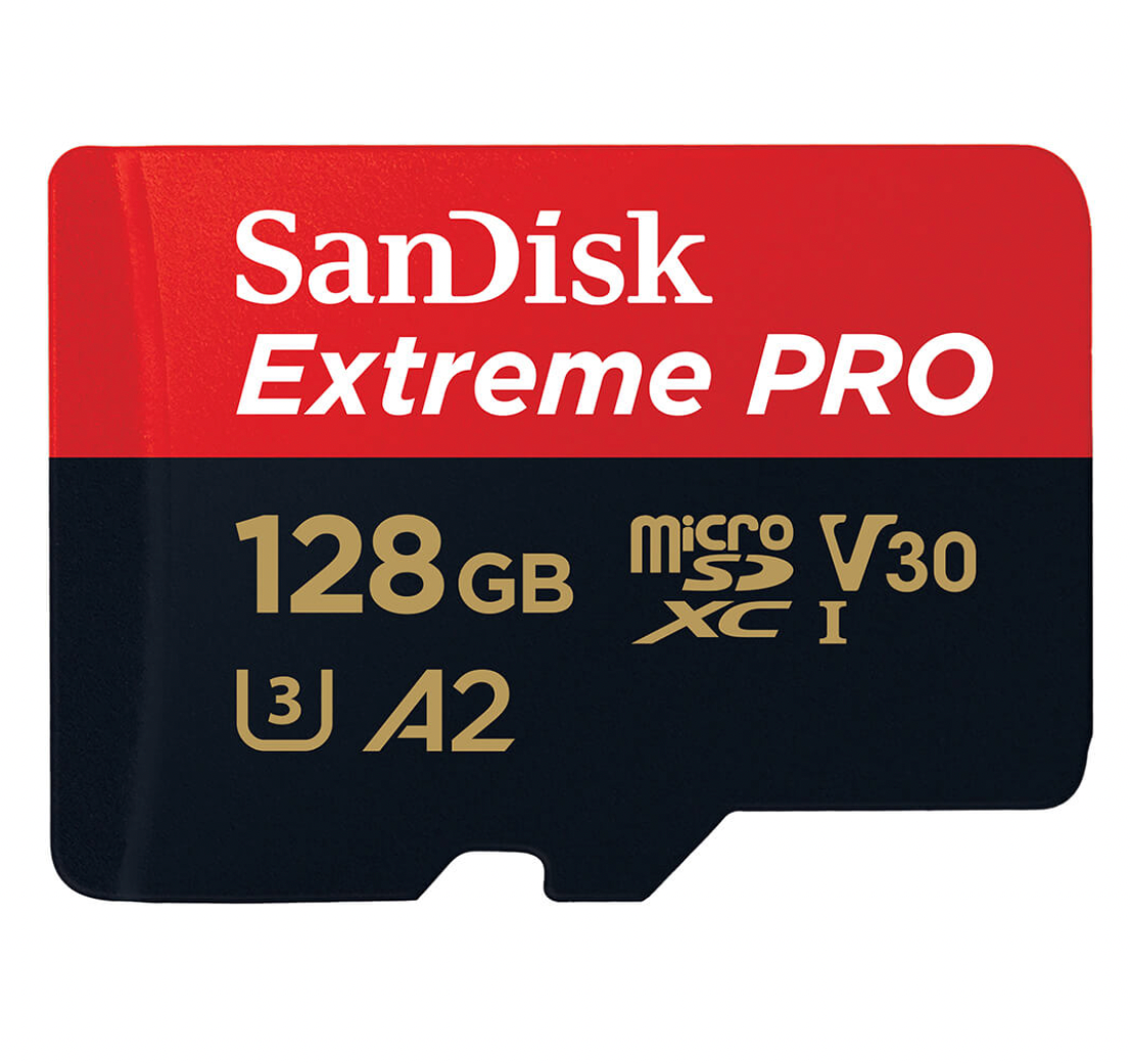 SanDisk Extreme PRO 128Gb microSDXC™ UHS-I CARD 200MB/s Sandisk MicroSD Card