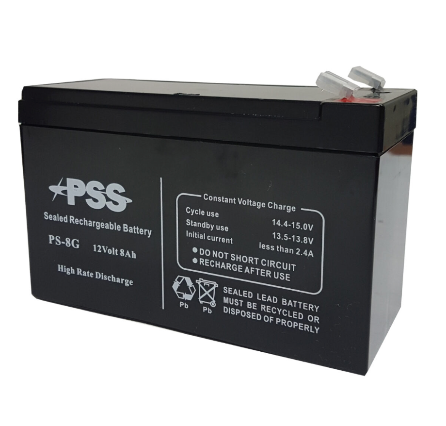 PSS 12V 8Ah Gel PSS Battery PSS Rechargeable Batteries