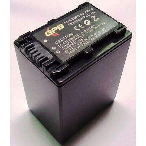 GPB Sony NP-FV100 Battery GPB Camera Batteries