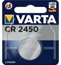 Varta CR2450 3V Battery Varta Disposable Batteries